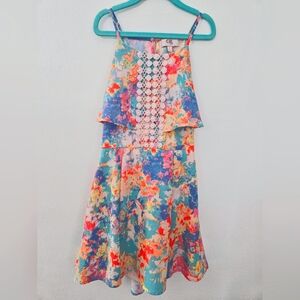 GB girls Pink and Blue Casual‎ Dress